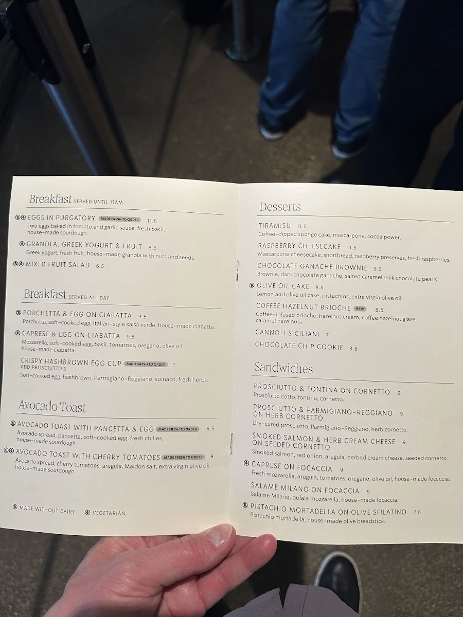 Starbucks Reserve Roastery Menu - Image 4