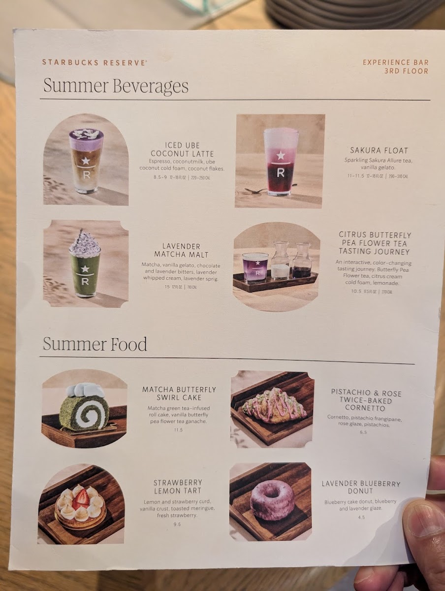 Starbucks Reserve Roastery Menu - Image 6